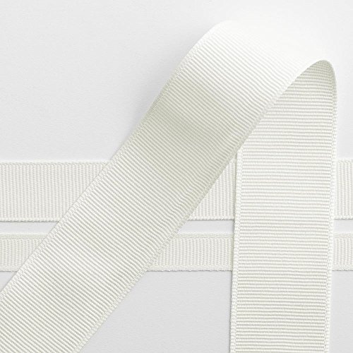 Italian Options Ripsband, 10 mm x 10 m Rolle, elfenbeinfarben von Italian Options