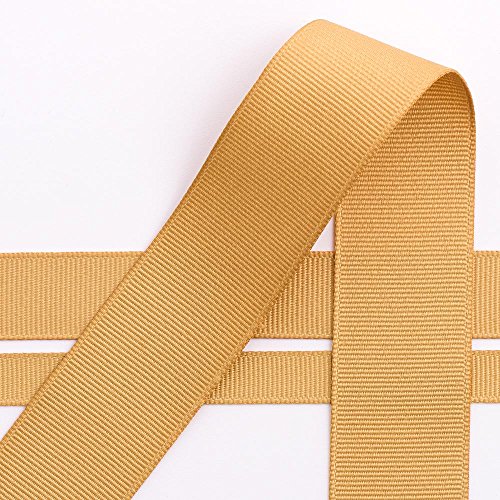 Italian Options Ripsband, 25 mm x 10 m Rolle, goldfarben von Italian Options