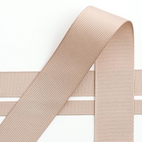 Italian Options Ripsband, 25 mm x 10 m Rolle, Taupe von Italian Options