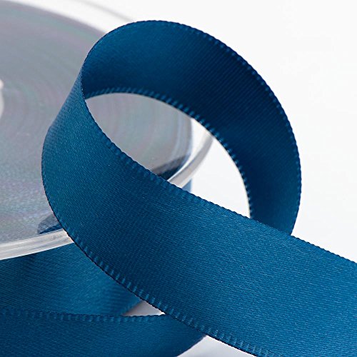 Italian Options Satinband, 10 mm breit x 25 m Rolle, Rauchblau von Italian Options