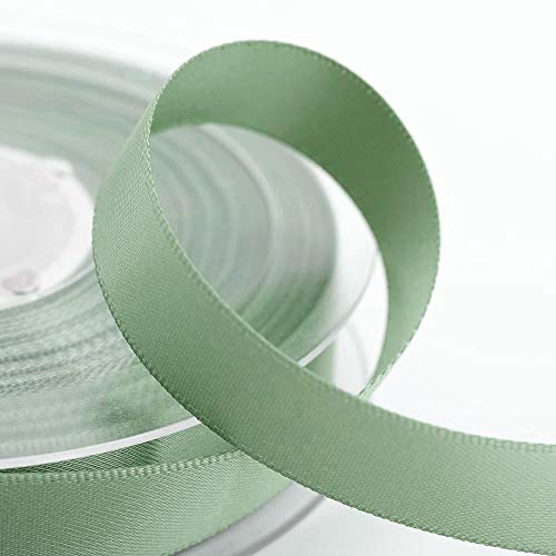 Italian Options Satinband, 16 mm breit x 25 m Rolle, Salbeigrün von Italian Options