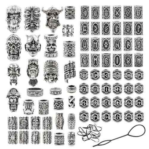 Itkcozcg 112-teiliges Totenkopf-Legierungs-Set für und Sammler, Legierungsringe, schmutzige Zöpfe, einzigartige Designs, für Charm-Kostüm-Verzierungen von Itkcozcg