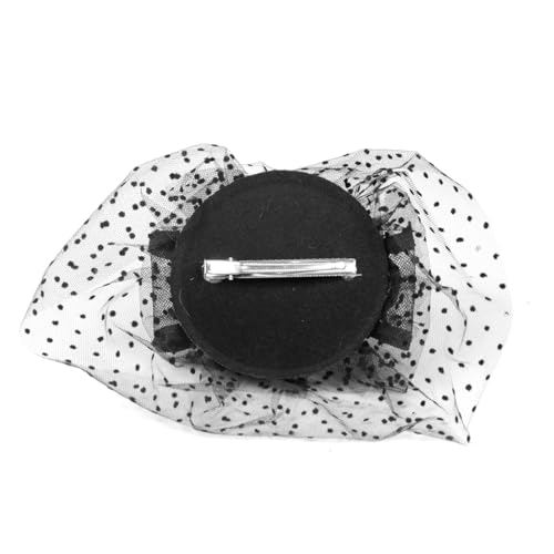 Itkcozcg Fascinator Hut Haarspange Neujahr Haarspange Halloween Haarspangen Zopf Haarspangen für Tees Partys und Hochzeiten von Itkcozcg