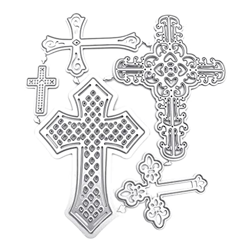 Itkcozcg Für Kreuz Metall Stanzformen Schablone Scrapbooking Album Stempel Papier Karte Form Präge Dekoration Handwerk von Itkcozcg