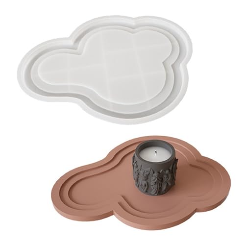 Itkcozcg Harz-Formen, mehrschichtige Wolken, Terrasse, Silikonform, Heimdekoration, Silikon-Bastelform mit einzigartigen Wolken-Designs für Geschenke von Itkcozcg