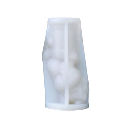 Itkcozcg Harzformen, Kerzenform, 3D-Tierkerzen-Silikonform für Kerzen, Seife, Gips, Ornament, Harzgussform von Itkcozcg