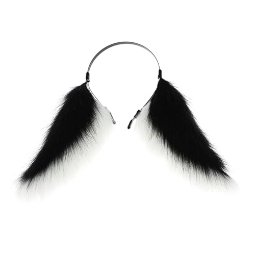 Itkcozcg Lop Ear Stirnband für Halloween Party Dienstmädchen Hairhoop Rollenspiel Charakter Haarband Kostüm Zubehör Cosplay Kopfschmuck von Itkcozcg