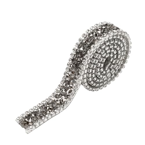 Itonash 1 Yard 15 Mm Diamant-Mesh-Wickelrolle, Funkelnde Kristall-Strassband-Dekoration für Hochzeit, Geburtstag oder Besondere Anlässe, Lässt Sich Leicht auf Oberflächen Kleben und auf von Itonash