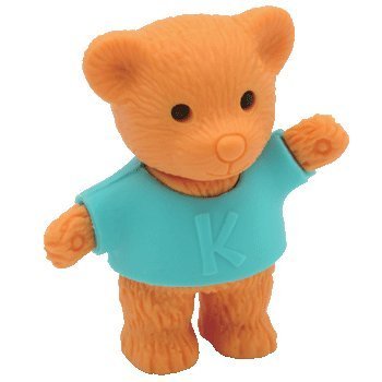 Iwako Gummy Mix And Match Collectible Eraserz - Cubbie The Bear In Green by Iwako von Iwako