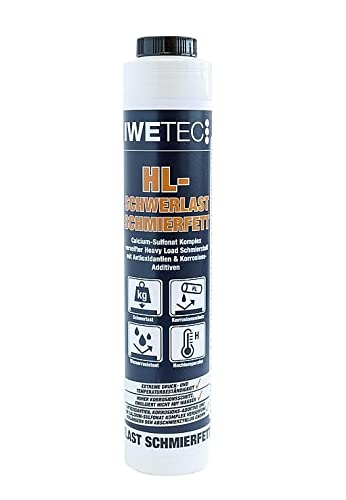 Iwetec HL Schwerlast Schmierfett Lube Shuttle 400 g (1 Kartusche) von Iwetec