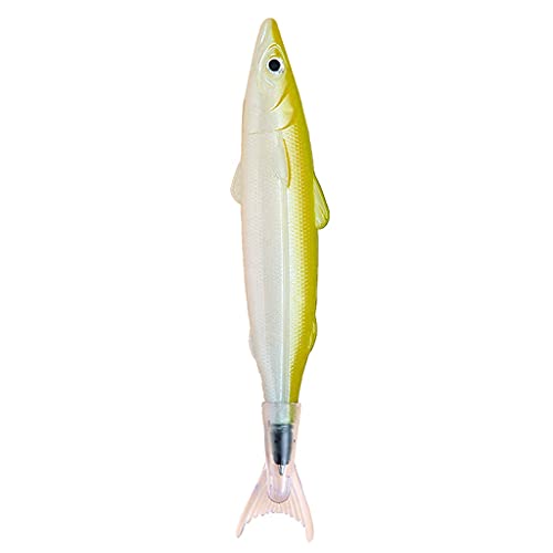 Ixkbiced Kreativer Fisch-Kugelschreiber, schöner Fischstift für Fischstifte, Dekoration, Party, Weihnachten, Halloween, Geschenk für das ganze Jahr von Ixkbiced