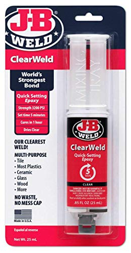 CLEARWELD Syringe, 25 ml by JB Weld von J-B Weld