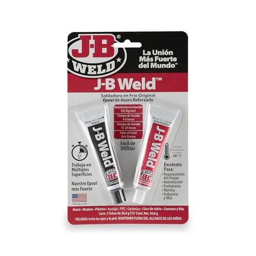 J-B Weld 8265SPA - Schweißen - Stahl - verstärkt - Epoxid-Kühlform - Reparaturen - Verschiedene Oberflächen von J-B Weld