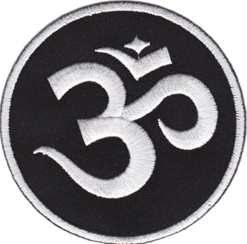 Bügelbil Aufnäher Patch Om Mantra Buddhismus Hindu Religion von JAB Seller