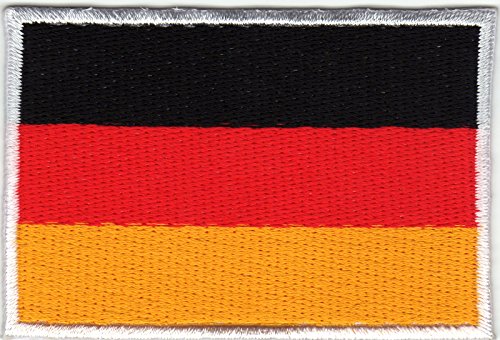 JAB Seller Aufnäher Bügelbild Aufbügler Iron on Patch Flagge Fahne Länder EU Europaelt Diverse Nationen (Deutschland) von JAB Seller