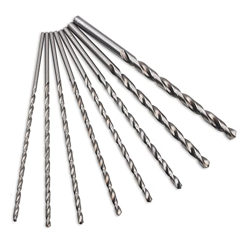 1pc Metal Drilling Twist Drill Bits HSS 400mm Extra Long Drill Bit 6/7/8/9/10/11/12/13/14mm Extra Long High Speed Cobalt Steel,6 mm von JAINGU