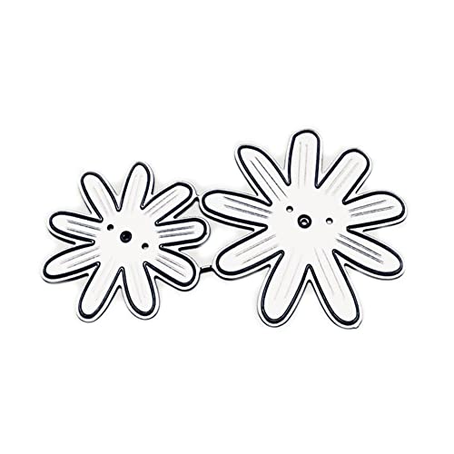 Blumen Stanzschablonen Pflanzen Metall Schneiden Prägeschablonen Prägung Schablone Stanzschablone Blumen Stanzformen Prägeschablonen Vorlage für Scrapbooking Kartenherstellung DIY Basteln von JAWSEU