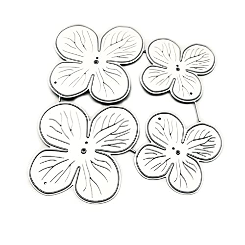 Blumen Stanzschablonen Pflanzen Metall Schneiden Prägeschablonen Prägung Schablone Stanzschablone Blumen Stanzformen Prägeschablonen Vorlage für Scrapbooking Kartenherstellung DIY Basteln von JAWSEU