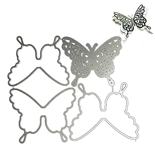 Mentall Stanzschablonen Schmetterling stanzform Schmetterlings metallprägeschablone Stanzschablonen, Schmetterlings Prägeschablonen Stanzformen Schablonen Für Scrapbooking Handwerk Prägen von JAWSEU