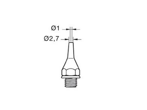 (und) JBC 21de Spitze desoldador Larga Duracion 0320005 von JBC