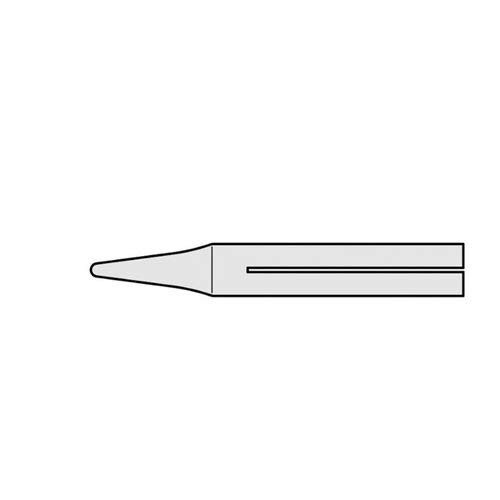 JBC 300400 SxP Serie Lötspitze, Hufförmig Gewinkelt 0.5mm x 15.21mm von JBC