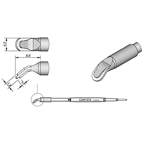 JBC C245010 Lotdepotspitze für T245 von JBC