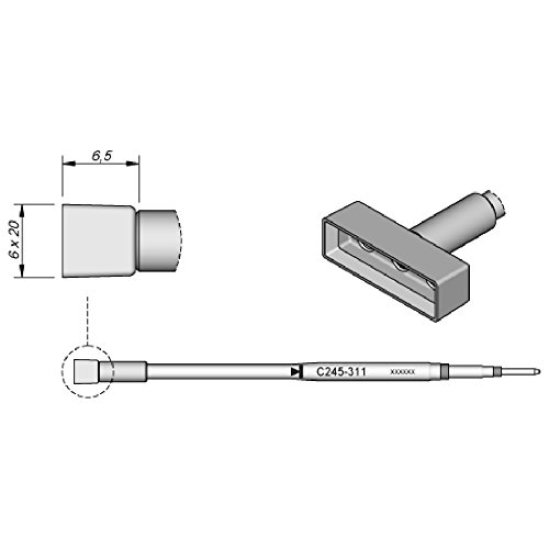 JBC C245311 Lötspitze für T245 von JBC