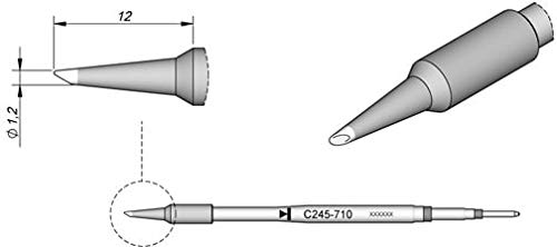 JBC C245710 Spezial-Lötspitze für T245 von JBC