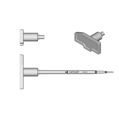 JBC C470027 Sonderlötspitze für T470 von JBC