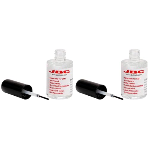 JBC Flussmittel FL, 15 ml FL15 (Flußmittel Fluxer), auf Wasserbasis (Packung mit 2) von JBC