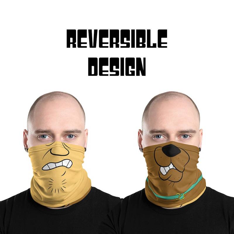 Hunde Neck Gaiter - Zottelhund Gesichtsmaske Lustige Hundegeschenke Hund Bedruckter Halswärmer Atmungsaktive Wiederverwendbare Gesichtsabdeckung von JBFaceMask