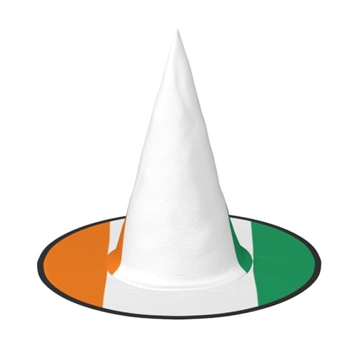 JBYJBX Jbyjbxflag Of Côte d'Ivoire Druck Karneval Halloween Hexenhut Motto-Partys Hut Cosplay Maskerade Urlaub Dekor von JBYJBX