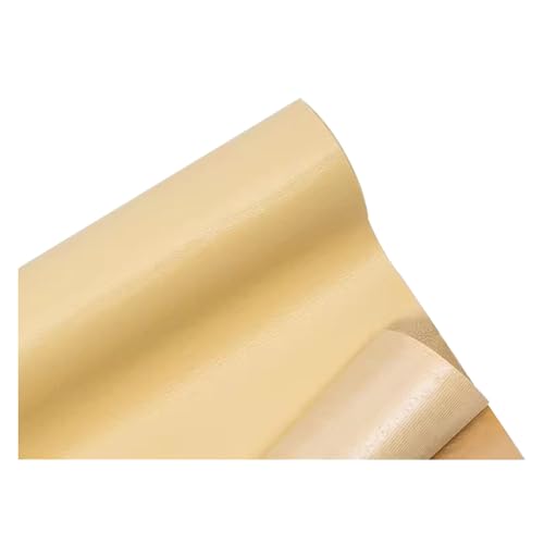 Kunstleder Selbstklebend Leder Reparatur Flicken, Selbstklebendes Leder-Reparaturset Für Risse, Polsterstoff Aus Vinyl-Kunstleder Für Sofas Möbel Autositze Stühle(Beige Yellow) von JCWGLY