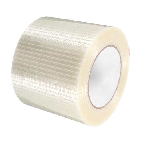 Glasfaserband Robustes Klebeband Robustes Transparentes Klebeband Wasserdichtes Klebeband Klebeband Versandband Zeltflicken Industrielles Verpackungsband Transparentes JECOMPRIS von JECOMPRIS