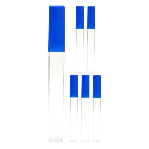 JECOMPRIS 1 Satz Thermometer-schutzrohr Nähnadelhalter Nadelrohr Sticknadelhalter Nadeletui Thermometer-reiseetui Aufbewahrungshalter Für Plastik Transparent 6st von JECOMPRIS