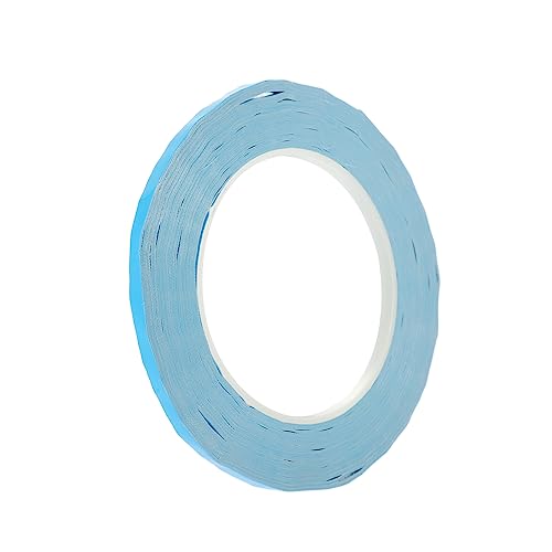 JECOMPRIS 2 Rollen Klebeband für Kühlkörper führte led lichterband klebeband doppelseitig Thermal- Wärmeband Klebeband für LED-Streifen thermisches doppelseitiges Klebeband Ballaststoff Blue von JECOMPRIS