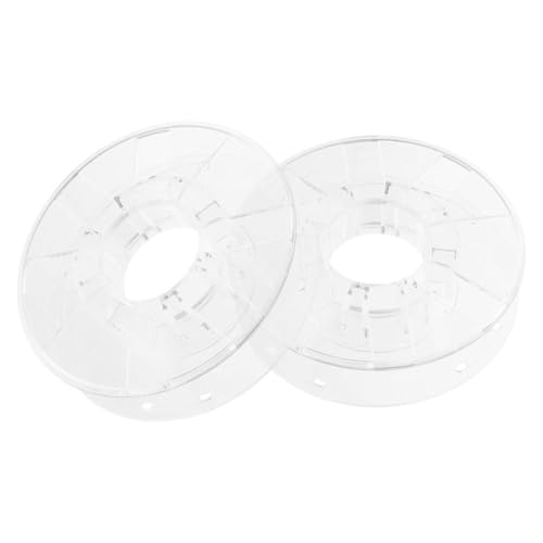 JECOMPRIS 2 Stück Spule Werkstatt einziehbare Kabeltrommel Aufwicklung für Verlängerungskabel Verlängerungskabeltrommel tragbarer Luftschlauchaufroller Plastik Transparent JECOMPRIS 2 Stück Spule Werkstatt einziehbare Kabeltrommel Aufwicklung für Verlängerungskabel Verlängerungskabeltrommel tragbarer Luftschlauchaufroller Plastik Transparent von JECOMPRIS