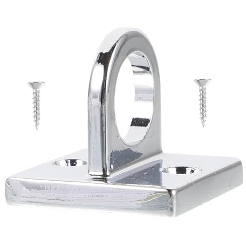 JECOMPRIS 2St Concierge-Stangenhaken Rettungsring Dekoration Juteseil Handtuchhalter Draht wall hooks klobürste wandmontage Post-Warteschlangen-Barriere Stützseilhaken Zinklegierung Silver von JECOMPRIS