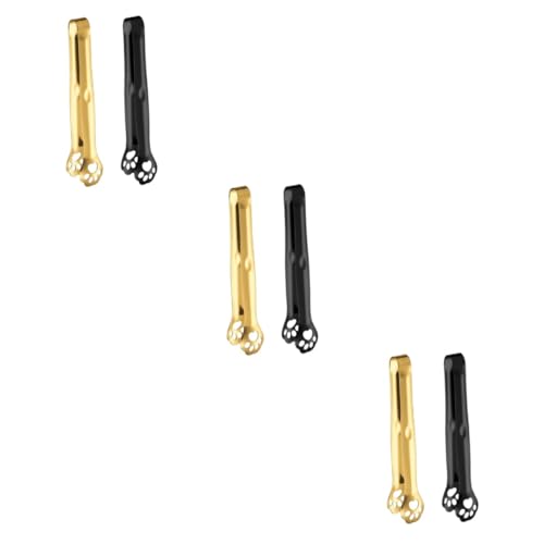 JECOMPRIS 3 Sätze Zange Edelstahl Katzenzange Pinzette Zange Snack-greiferzange Zange Küche Chip-clips Taschenclips Lebensmittelclips Essenszange Rostfreier Stahl 2 Stück * 3 JECOMPRIS 3 Sätze Zange Edelstahl Katzenzange Pinzette Zange Snack-greiferzange Zange Küche Chip-clips Taschenclips Lebensmittelclips Essenszange Rostfreier Stahl 2 Stück * 3 von JECOMPRIS