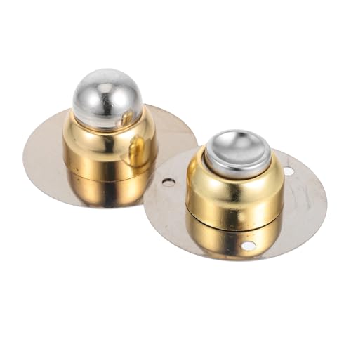 JECOMPRIS Ultrakurzer Türstopper Wohnmobil Tür Halter Sicherheits-türstopper Wohnmobil-türhalter, Magnetischer Türstopper Magnetischer Türverschluss Magnetverschluss Rostfreier Stahl Golden von JECOMPRIS