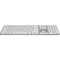 JENIMAGE Wireless Aluminium Keyboard Tastatur kabellos weiß, silber von JENIMAGE