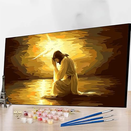 JEPGFOU DIY Malen Nach Zahlen Erwachsene Abstrakt, Malen Nach Zahlen Mann Malen Nach Zahlen ab 9 Jahre Mädchen mit Pinseln und Acrylfarben für Deko Wohnzimmer, Geschenke für Frauen(100x200cm) 4-Q von JEPGFOU