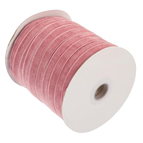 JEWEDECO 1 Rolle Beflockungsband seidenband ribbon schienbeinschoner tape hutschachtel schüssel craft DIY-Bänder DIY Wicklung Material zur Herstellung von Haarspangen Bowknot-Zubehör Nylon von JEWEDECO