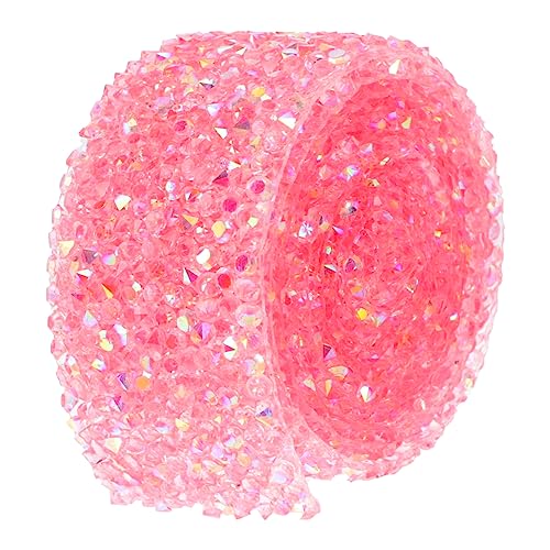 JEWEDECO 1 Rolle DIY Kleidung Diamantband Selbstklebendes Strassband Für Kreative Dekoration Bastelprojekte Hochzeiten Und Modezubehör Ideal Für Kleidung Und Accessoires von JEWEDECO