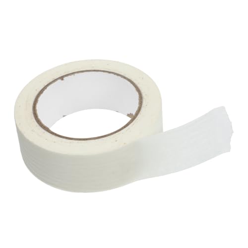 JEWEDECO 1 Rolle Nahtband Abdeckband Malerkrepp Klebeband Bastelband Tape für Malerarbeiten Künstlerband Autolackierband Lieferungen von Autolacken Farbband für Wände Malerband Papier Weiß von JEWEDECO