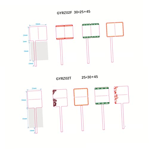 JEWEDECO 1 Rolle Schmucketikett Etikettenetikett Aus Papier Etikettenaufkleber Selbstklebender Schmuckaufkleber Green von JEWEDECO