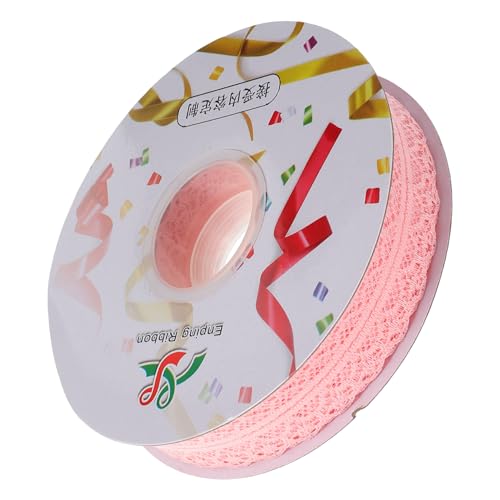 JEWEDECO 1 Rolle Spitzenband, Geschenkband, Brautkleidbesatz, Dekoratives Spitzenband Für Blumensträuße, Spitzenbesatzband, Netzband, Bänder Zum Basteln, Geschenkband, von JEWEDECO