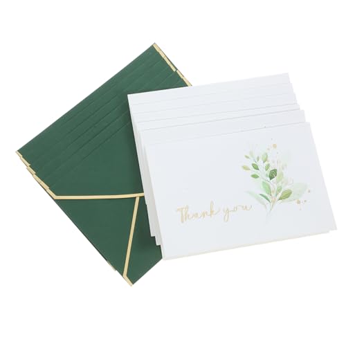 JEWEDECO 1 Satz Grußkarte danke dir Karte leere Karten danke karten hochzeitskarte hichzeitskarte geldgeschenke geburtstag briefumschläge Shop-Zubehör Geschenkkarten verpacken Papier von JEWEDECO