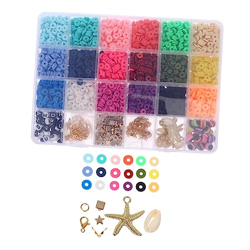 JEWEDECO 1 Schachtel Jewellery Beads Necklace Beads for Jewelry Making Necklace Making Kit Beads Charms Beads for Jewellery Making von JEWEDECO