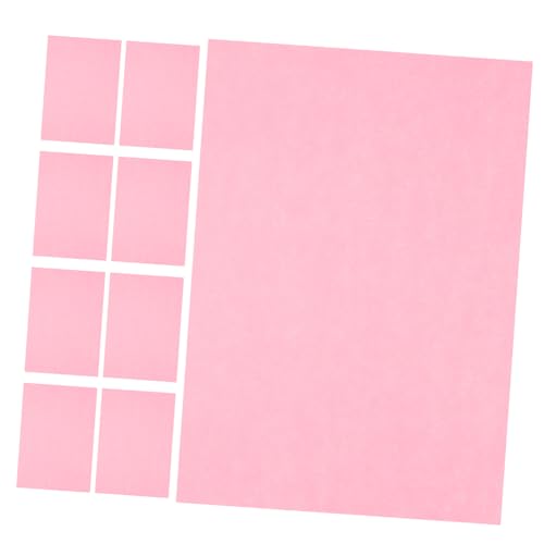 JEWEDECO 100 Blatt Zeichenpapier für Drucker Papier A4 Schreibpapier a4 leeres papier dickes Druckpapier Kartenpapier letter paper scrapbook paper A4 Druckerpapier klares Druckpapier Rosa von JEWEDECO